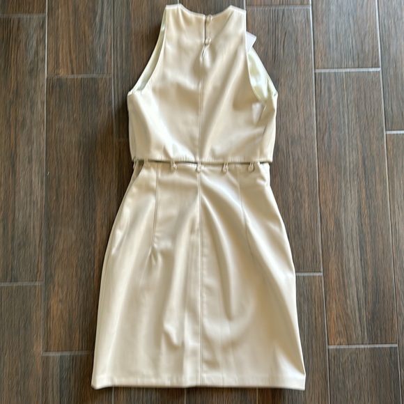 Layan Vegan Leather Mini Dress - Picture 5 of 9